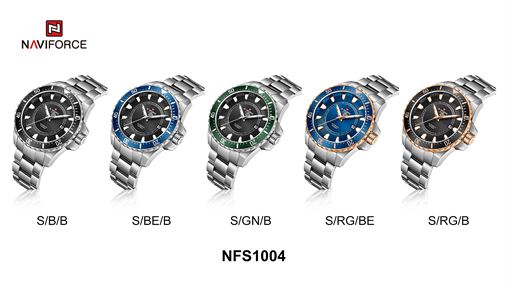 ساعت مچی اورجینال ناوی فورس کد رفرنس NFS1004