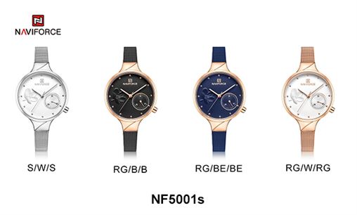 ساعت مچی اورجینال ناوی فورس کد رفرنس NF5001S