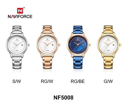 ساعت مچی اورجینال ناوی فورس کد رفرنس NF5008